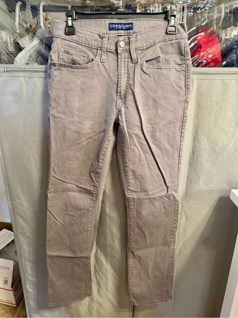 U.S. Polo Assn. Men’s Skinny Jeans — Taupe